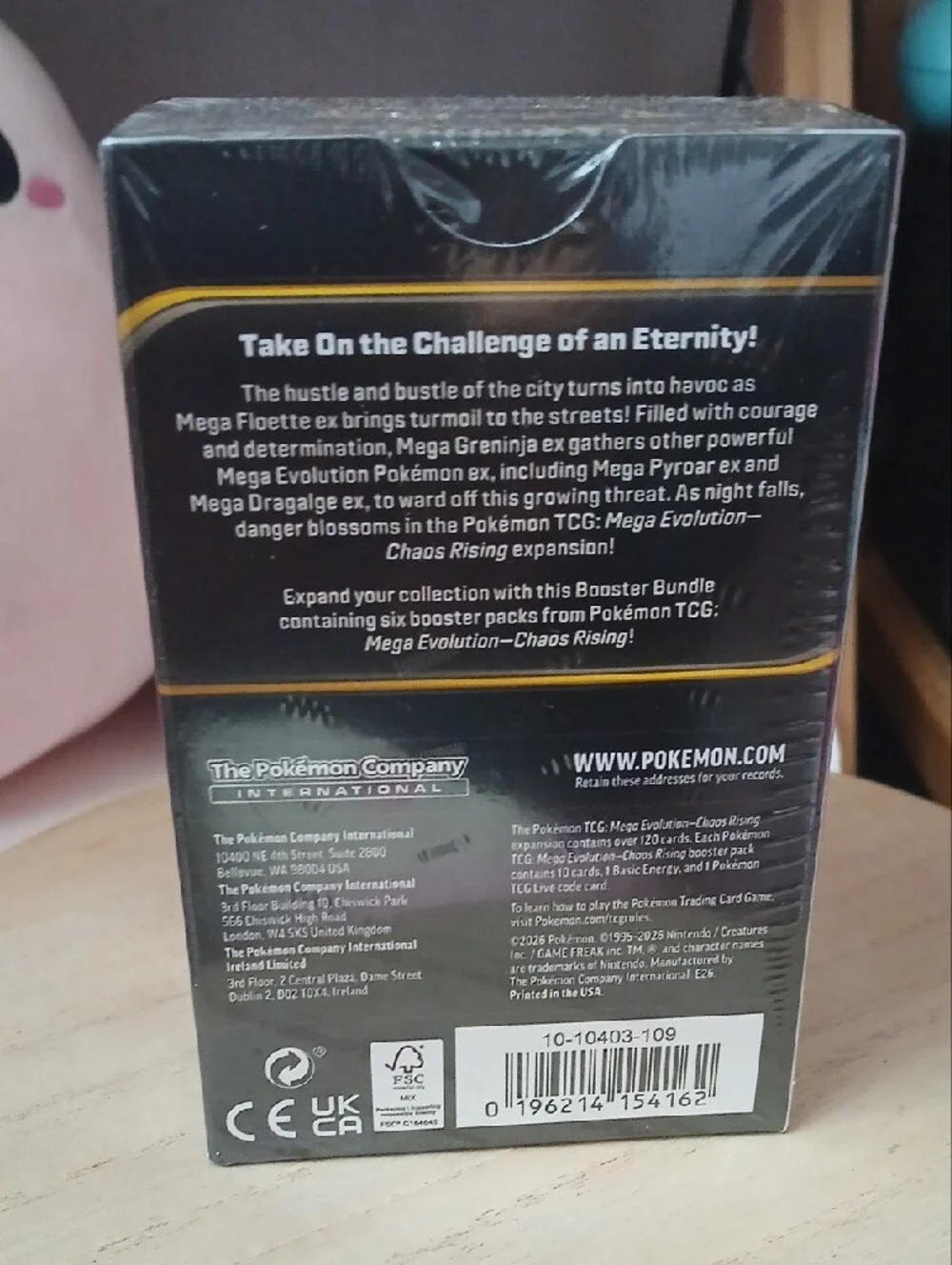 Pokémon TCG Chaos Rising Booster Bundle - Factory Sealed 6 Packs